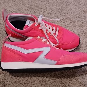 Rag & Bone New York Retro Runner Sneaker in the neon pink colorway Womens Size 7
